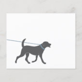 Dog Walker/Walking Business Flyer Sjabloon Small (Achterkant)