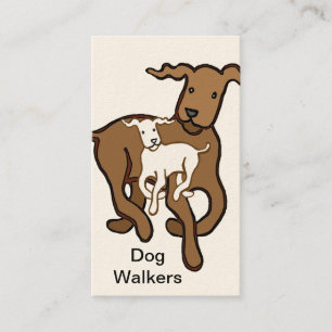 Dog walkers visitekaartje