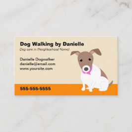 Dog Walking Business Visitekaartje