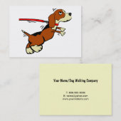 Dog Walking Co. Visitekaartje (Voorkant / Achterkant)