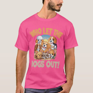 Dog Walking Dog Vriend Hond Walking voor een Hond  T-shirt