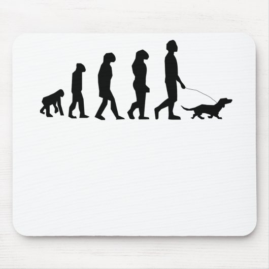 Dog Walking Evolution Muismat (Voorkant)