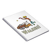 Dog Walking Notitieboek (Rechterzijde)