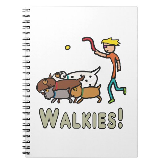 Dog Walking Notitieboek (Voorkant)