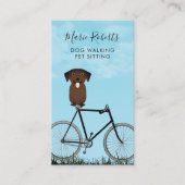 Dog Walking, Pet Sitting, Cat Care, Boarding Visitekaartje (Voorkant)