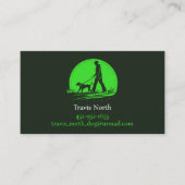 Dog Walking Pet Sitting Visitekaartje (Voorkant)