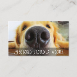 Dog Walking Service - promotiekaart Visitekaartje