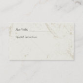 Dog Walking Service Visitekaartje Afsprakenkaartje (Achterkant)