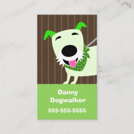 Dog Walking Services Visitekaartje