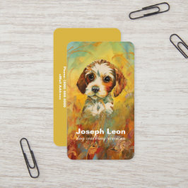 Dog Walking Services Visitekaartje