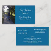 Dog Walking Services Visitekaartje (Voorkant / Achterkant)