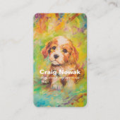 Dog Walking Services Visitekaartje (Voorkant)