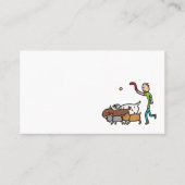 Dog Walking Visitekaartje (Voorkant)