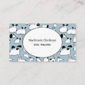 Dog Walking Visitekaartje (Voorkant)