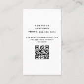 Dog Walking Visitekaartje (Achterkant)