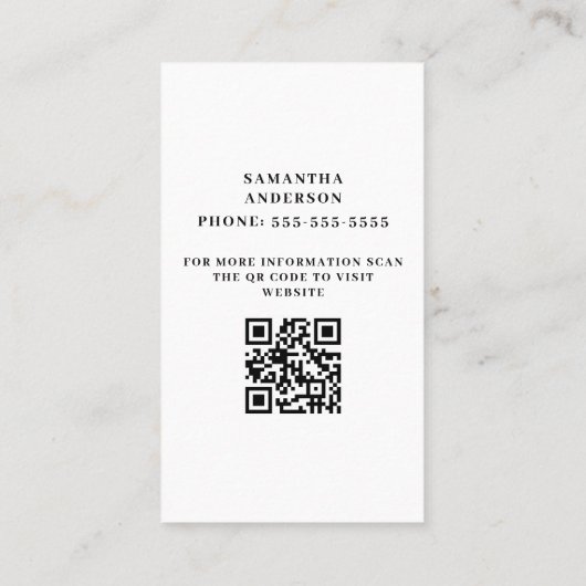 Dog Walking Visitekaartje (Achterkant)