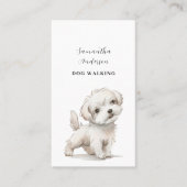 Dog Walking Visitekaartje (Voorkant)