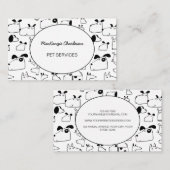 Dog Walking Visitekaartje (Voorkant / Achterkant)