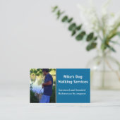 Dog Walking Visitekaartje (Staand voorkant)