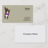 Dog Walking Visitekaartje (Voorkant / Achterkant)