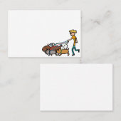 Dog Walking Visitekaartje (Voorkant / Achterkant)