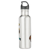 Dog Walking Waterfles (Achterkant)