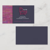 Dog wandelend aangepast visitekaartje (Voorkant / Achterkant)