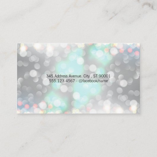 Dog Wash | Schoonmaakstof | Zeepbellen Visitekaartje (Achterkant)