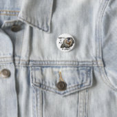 Dog "WAT IS HET ALLEMAAL A-SNOUT"-Button Ronde Button 3,2 Cm (In situ)