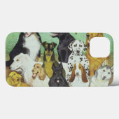 Dog Watch Case-Mate iPhone Case (Achterkant (horizontaal))