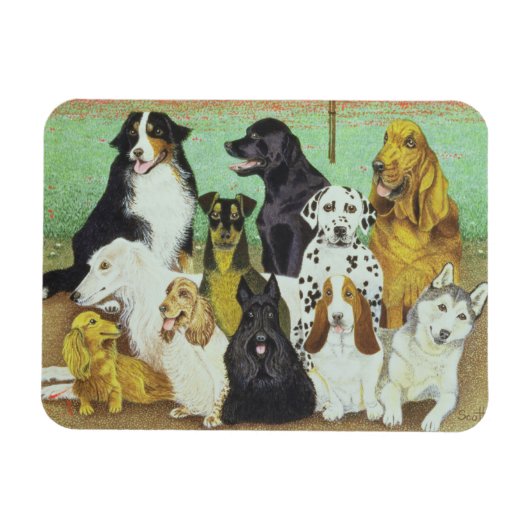 Dog Watch Magneet (Horizontaal)