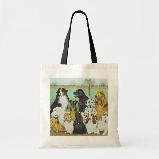 Dog Watch Tote Bag (Voorkant)