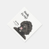 Dog Wedding Cocktail Napkins Servet (Hoek)