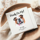 Dog Wedding Cocktail Napkins Servet