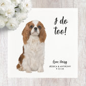 Dog Wedding Cocktail Napkins Servet