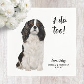 Dog Wedding Cocktail Napkins Servet