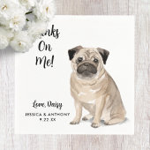 Dog Wedding Cocktail Napkins Servet