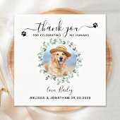 Dog Wedding Cocktail Servet