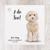 Dog Wedding Favor Labels