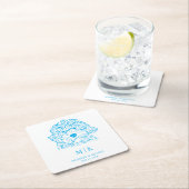 Dog Wedding Kartonnen Onderzetters (Insitu)