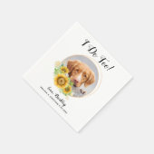 Dog Wedding Personalized Cocktail Servet (Hoek)