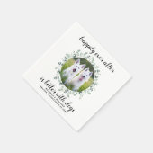 Dog Wedding Persoonlijk Servet (Hoek)