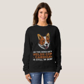 Dog Welsh Corgi Cardigan Trui (Voorkant volledig)