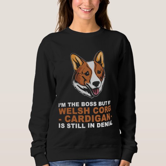 Dog Welsh Corgi Cardigan Trui (Voorkant)