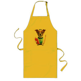 Dog Werkt als verpleegkundige, honden- en verpleeg Lang Schort