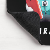 Dog Werkt als verpleegkundige, honden- en verpleeg Muismat (Hoek)