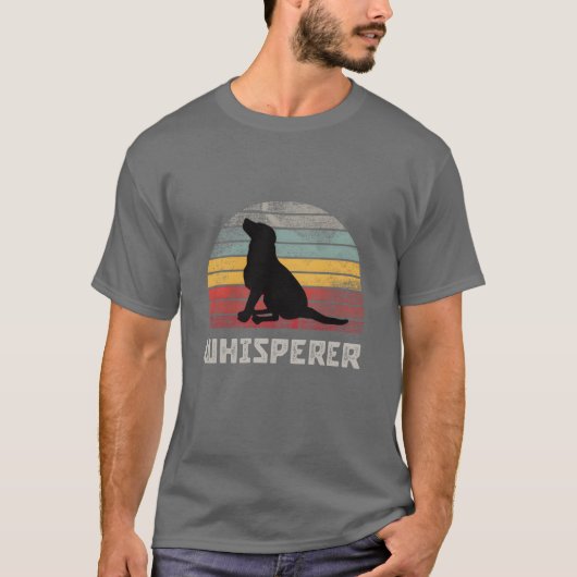Dog Whisperer vriendinnetje T-shirt (Voorkant)
