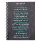 Dog Wisdom Inspirerend Notitieboek (Voorkant)