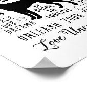 Dog Wisdom Inspirerend Pet Canvas House Rules Poster (Hoek)