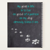 Dog Wisdom - Inspirerend Planner (Achterkant)